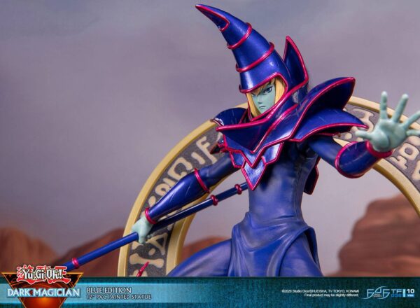 Estatua Dark Magician Blue Version