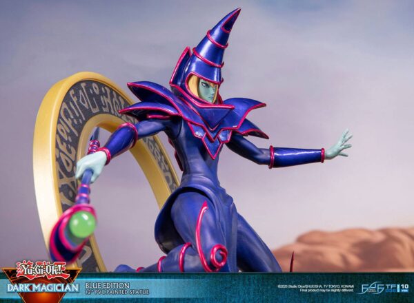 Estatua Dark Magician Blue Version