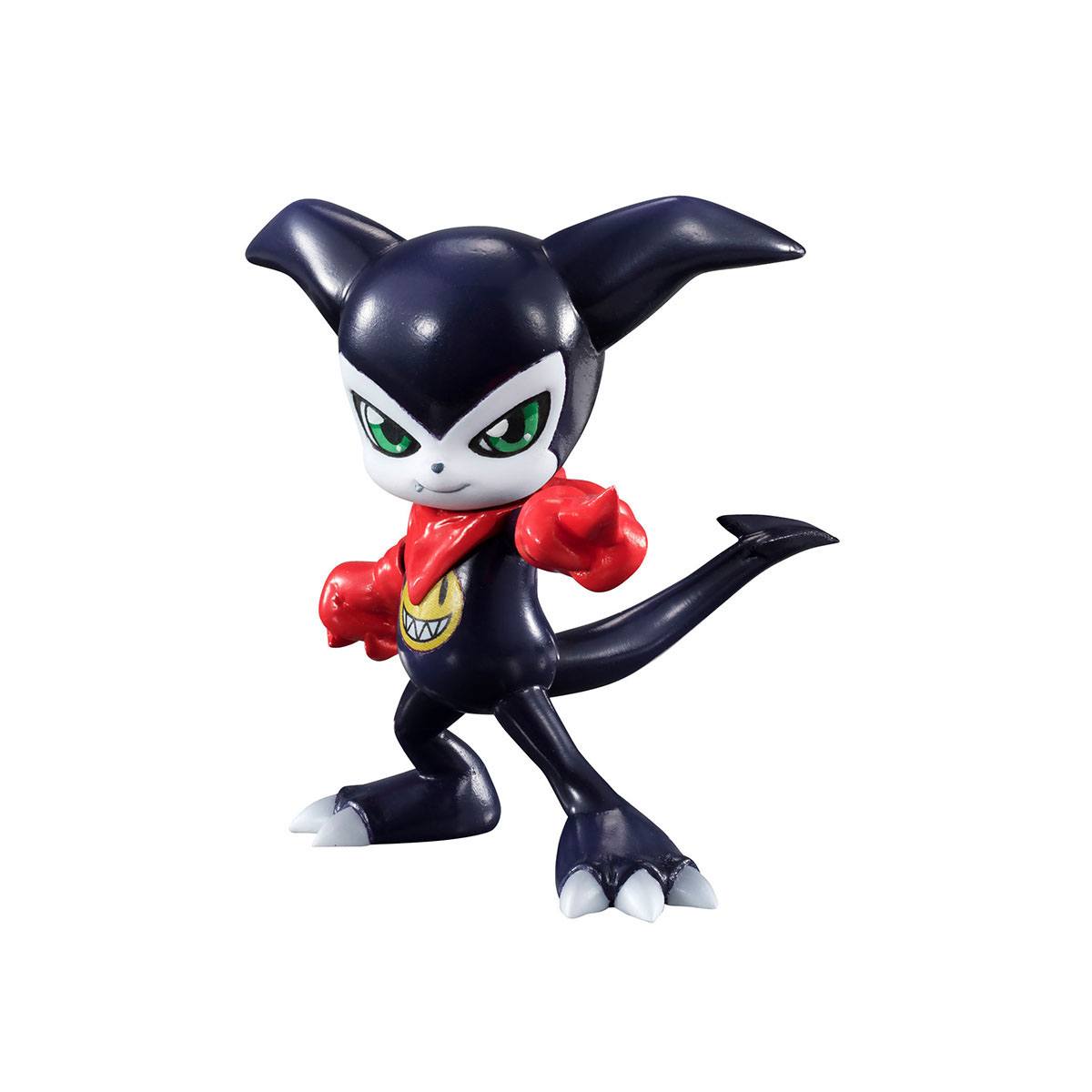 Estatua Digimon Beelzebumon e Impmon