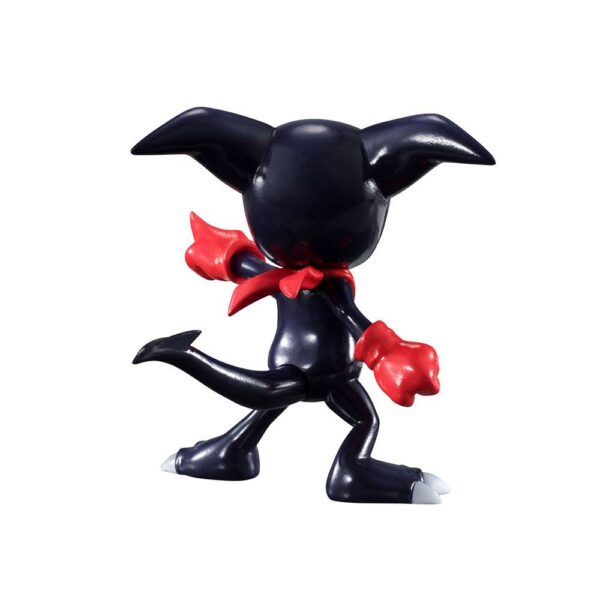 Estatua Digimon Beelzebumon e Impmon