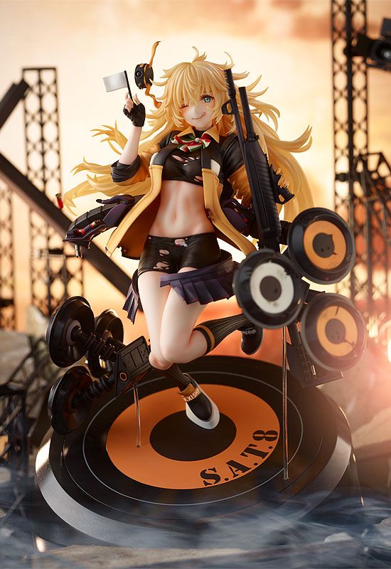 Estatua Girls Frontline SAT8 Heavy Damage