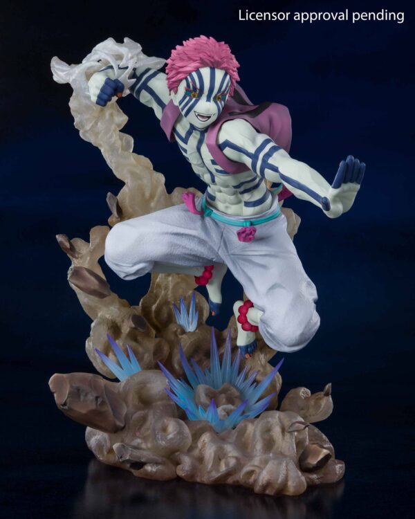Descubre el apasionante mundo de Estatua FiguartsZERO Akaza Upper Tree.
