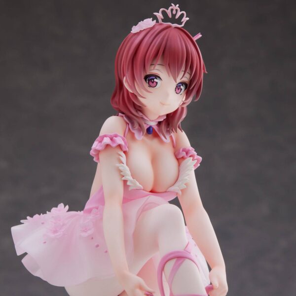 Descubre el apasionante mundo de Estatua Flamingo Ballet Red Hair Girl.