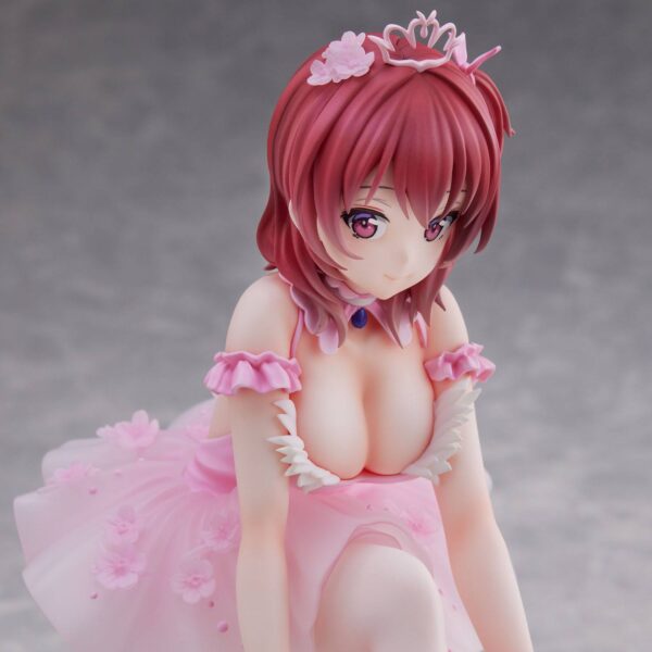 Descubre el apasionante mundo de Estatua Flamingo Ballet Red Hair Girl.