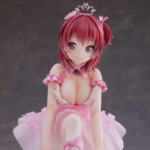 Descubre el apasionante mundo de Estatua Flamingo Ballet Red Hair Girl.