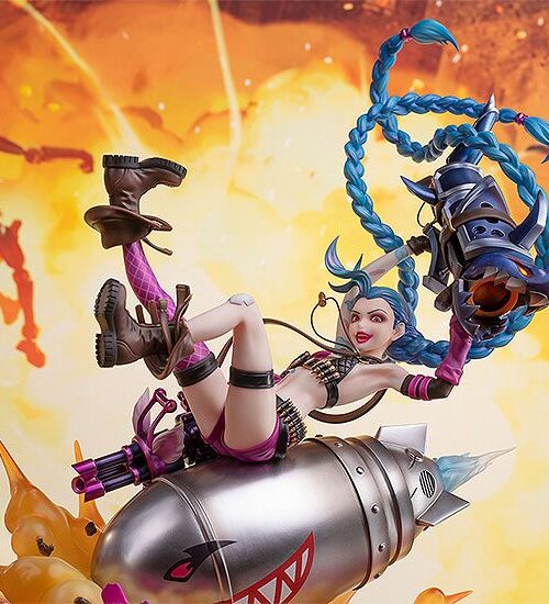 Descubre el apasionante mundo de Estatua Jinx League of Legends.
