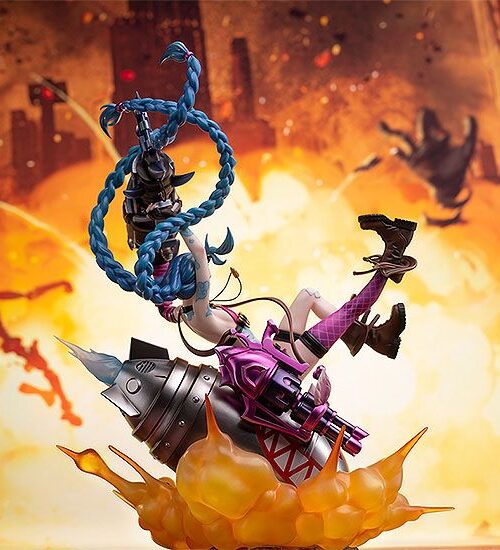 Descubre el apasionante mundo de Estatua Jinx League of Legends.