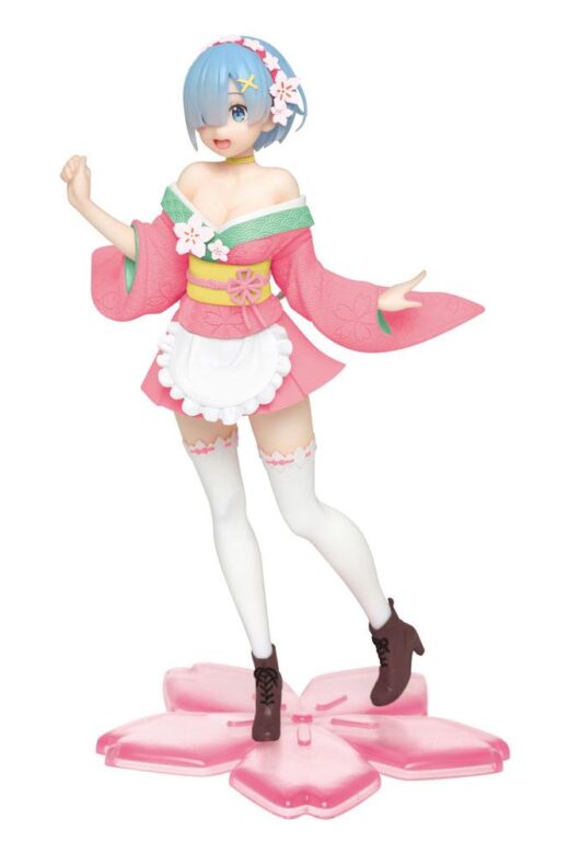 Descubre el apasionante mundo de Estatua Precious Rem Original Sakura Renewal.