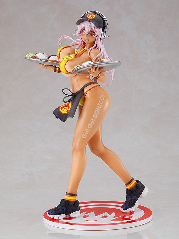 Estatua Super Sonico Bikini Waitress