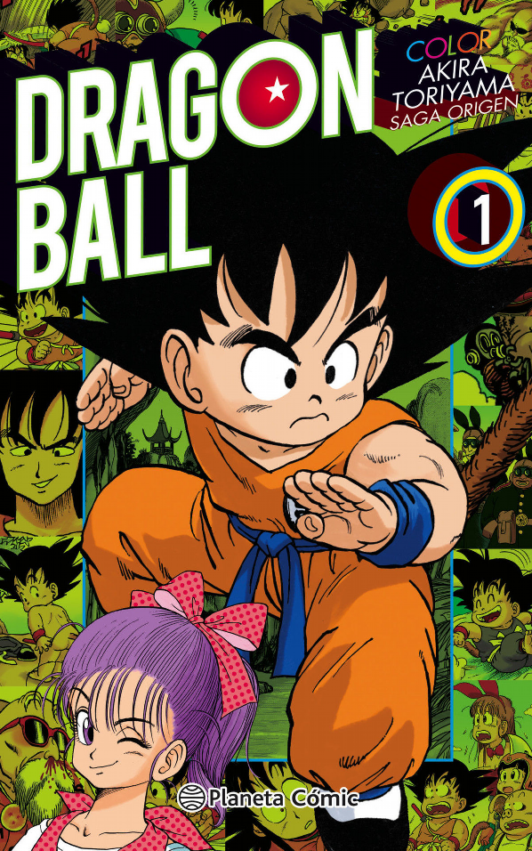 Manga Dragon Ball Color Origen y Red Ribbon 01