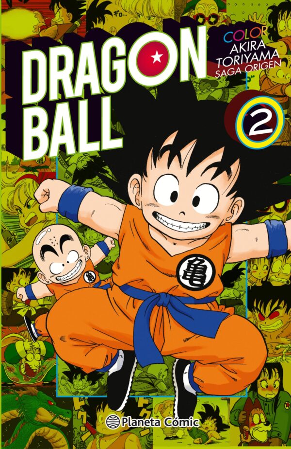 Manga Dragon Ball Color Origen y Red Ribbon 02