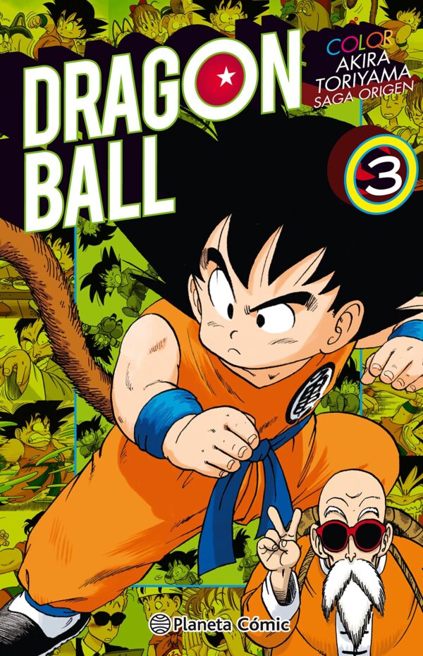 Manga Dragon Ball Color Origen y Red Ribbon 03