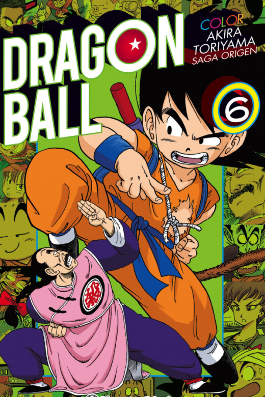 Manga Dragon Ball Color Origen y Red Ribbon 06