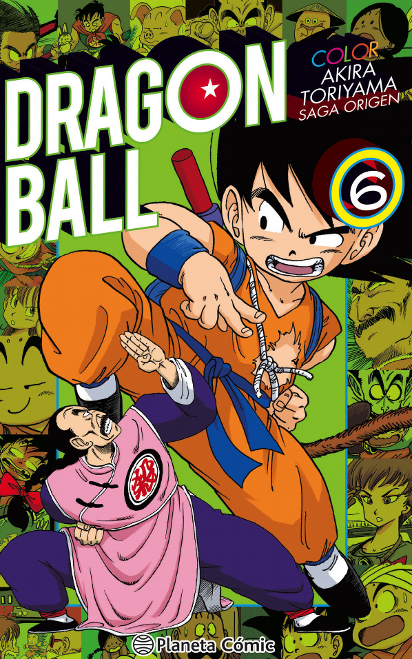 Manga Dragon Ball Color Origen y Red Ribbon 06