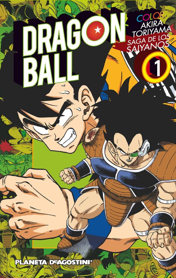 Manga Dragon Ball Color Saiyan 01