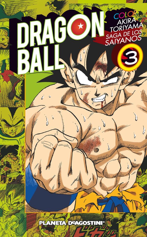 Manga Dragon Ball Color Saiyan 03