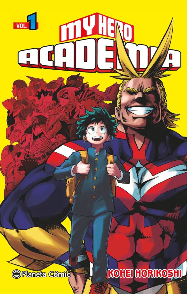 Manga My Hero Academia 01