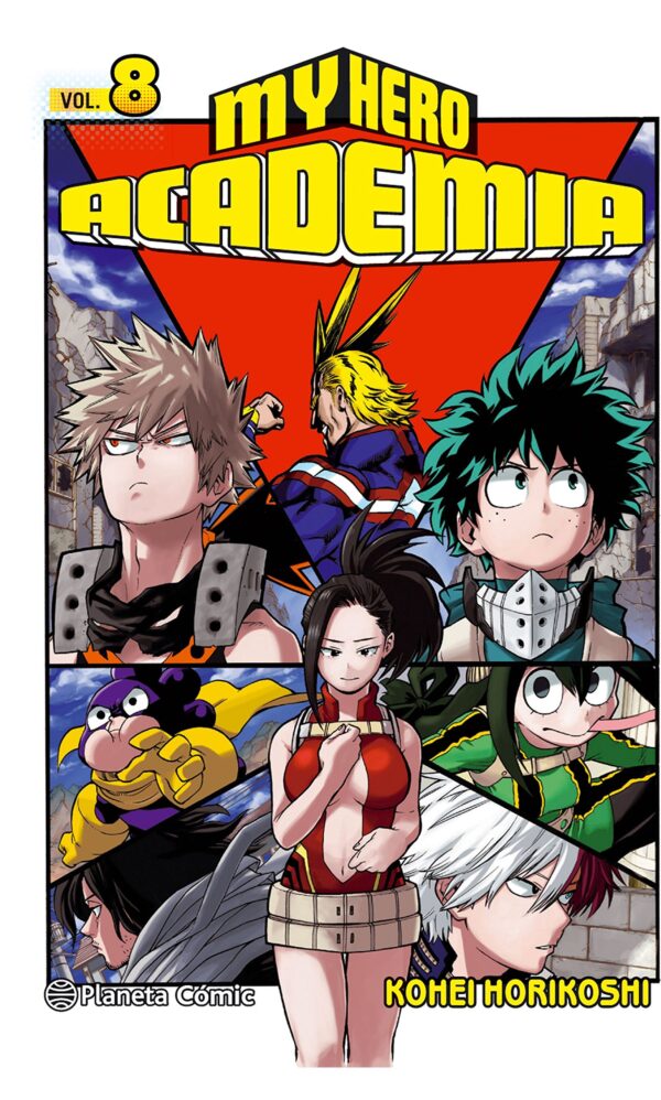 Manga My Hero Academia 08