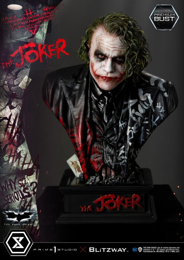 Busto Premium The Joker Descubre el apasionante mundo de Busto Premium The Joker.