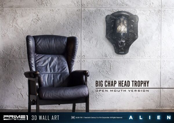 Decoracion Alien Head Trophy Open Mouth