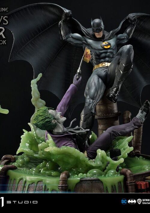 Descubre el apasionante mundo de Estatua Batman vs The Joker Deluxe.
