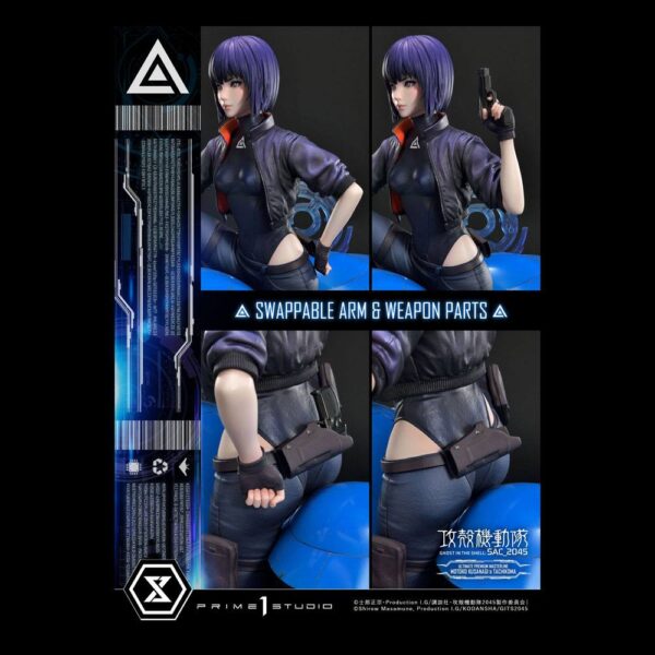 Descubre el apasionante mundo de Estatua Kusanagi and Tachikoma Bonus Version.