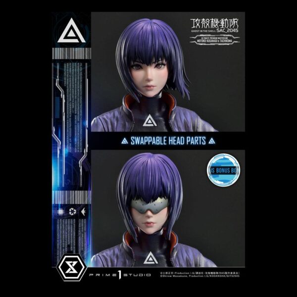 Descubre el apasionante mundo de Estatua Kusanagi and Tachikoma Bonus Version.