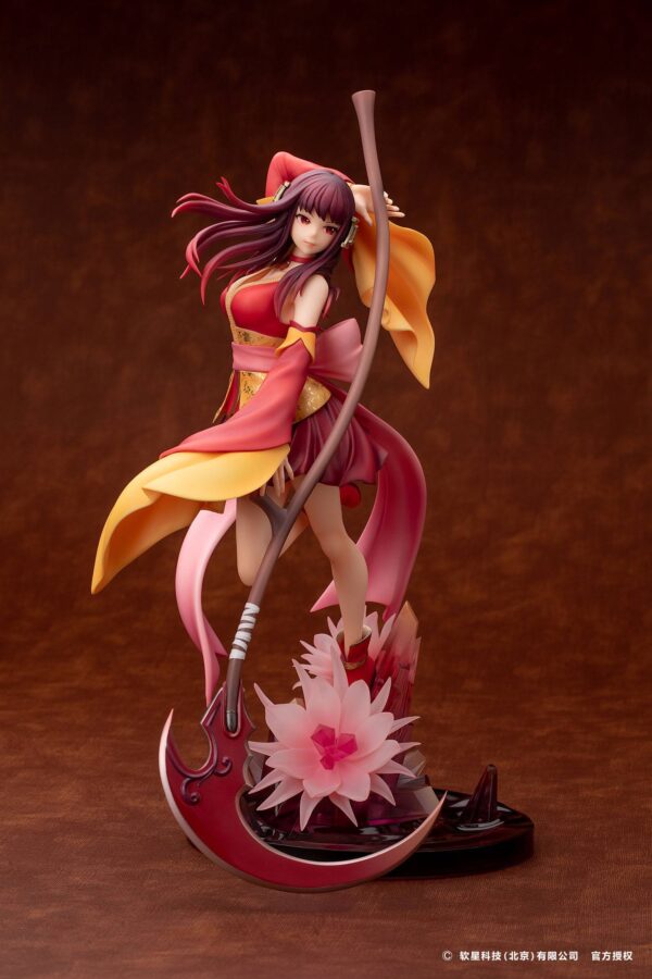 Descubre el apasionante mundo de Estatua Long Kui Crimson Guardian Princess.