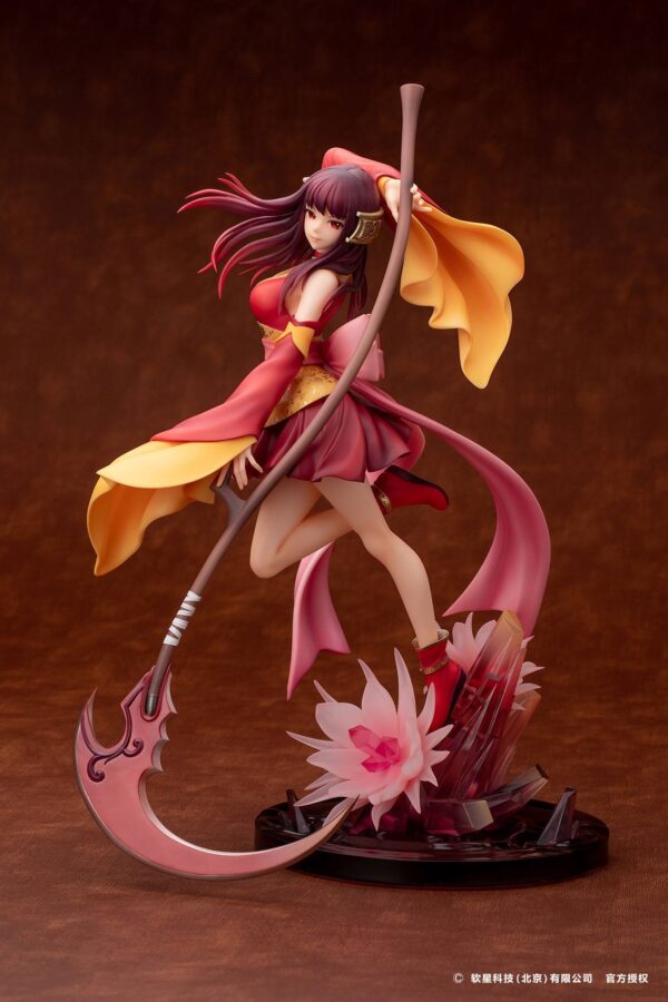 Descubre el apasionante mundo de Estatua Long Kui Crimson Guardian Princess.
