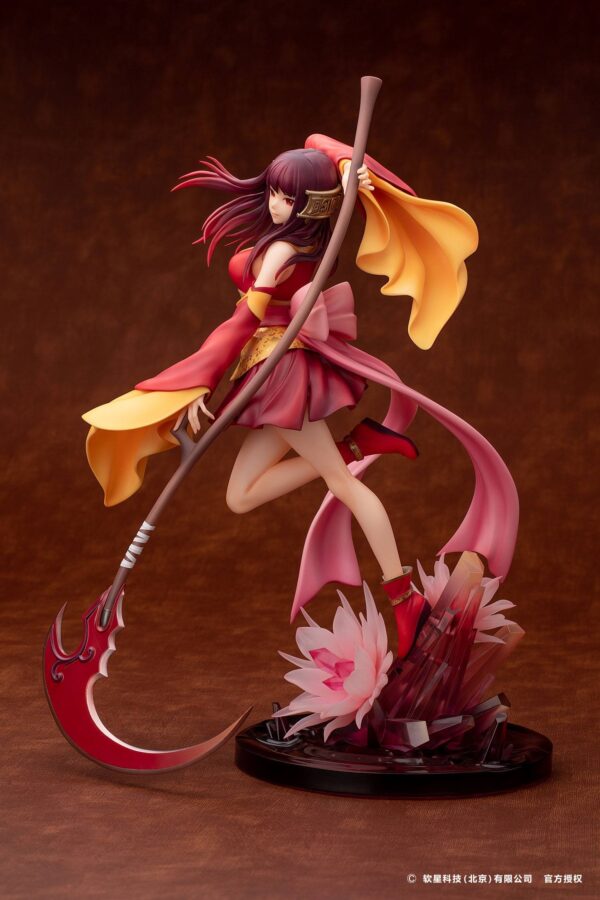 Descubre el apasionante mundo de Estatua Long Kui Crimson Guardian Princess.