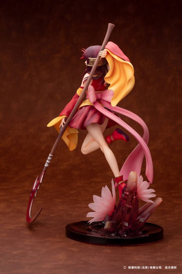 Descubre el apasionante mundo de Estatua Long Kui Crimson Guardian Princess.