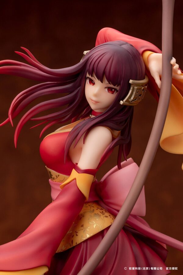 Descubre el apasionante mundo de Estatua Long Kui Crimson Guardian Princess.