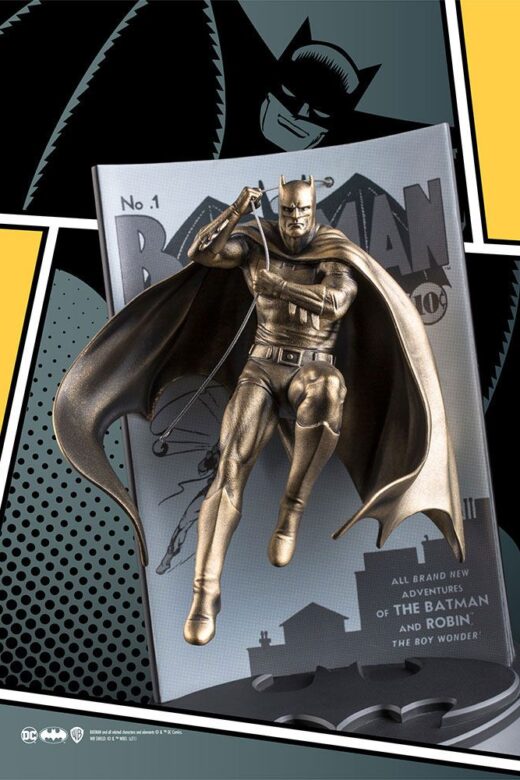 Estatua Pewter Collectible Batman Gilt LE