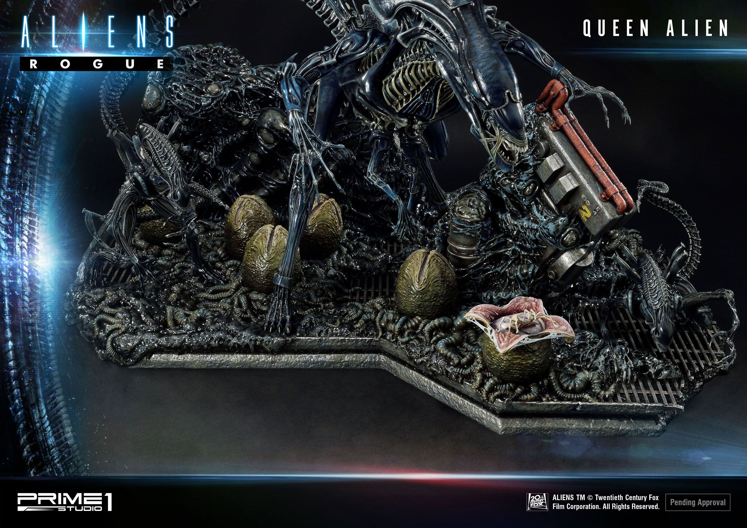 Estatua Queen Alien Battle Diorama