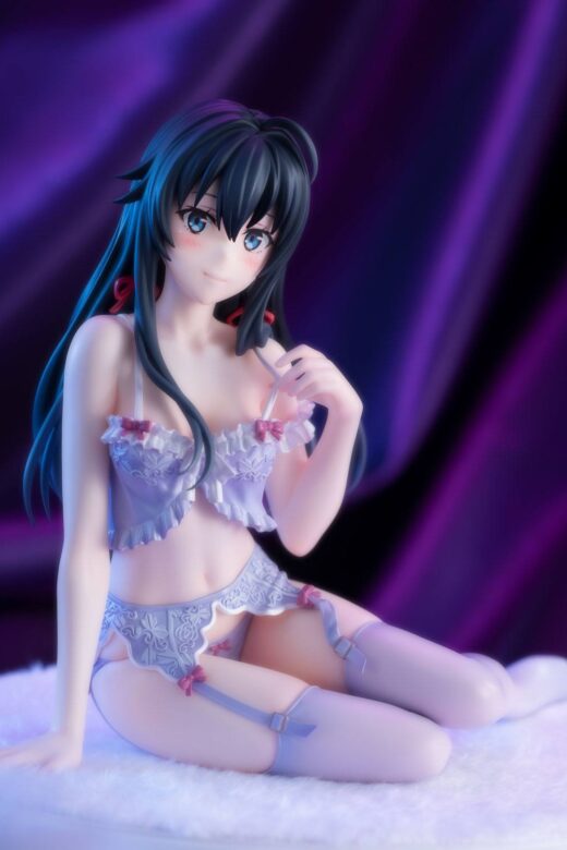 Descubre el apasionante mundo de Estatua Yukino Yukinoshita Lingerie.