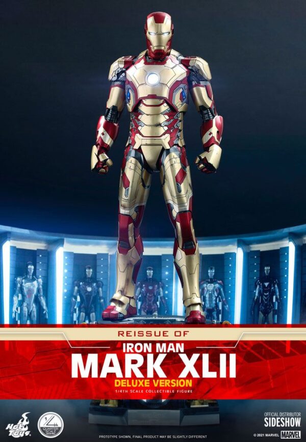 Figura Iron Man Mark XLII Deluxe