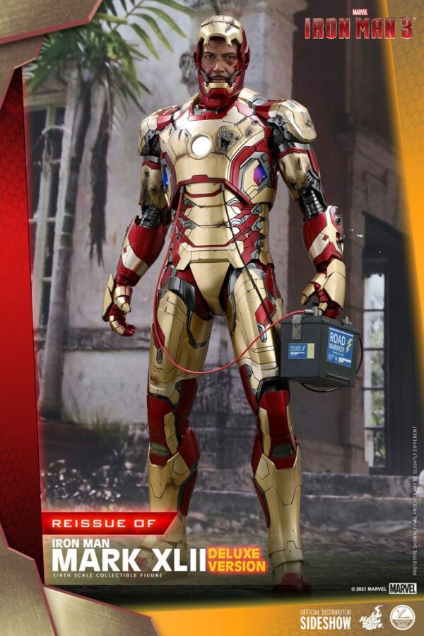 Figura Iron Man Mark XLII Deluxe