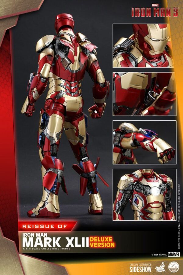 Figura Iron Man Mark XLII Deluxe