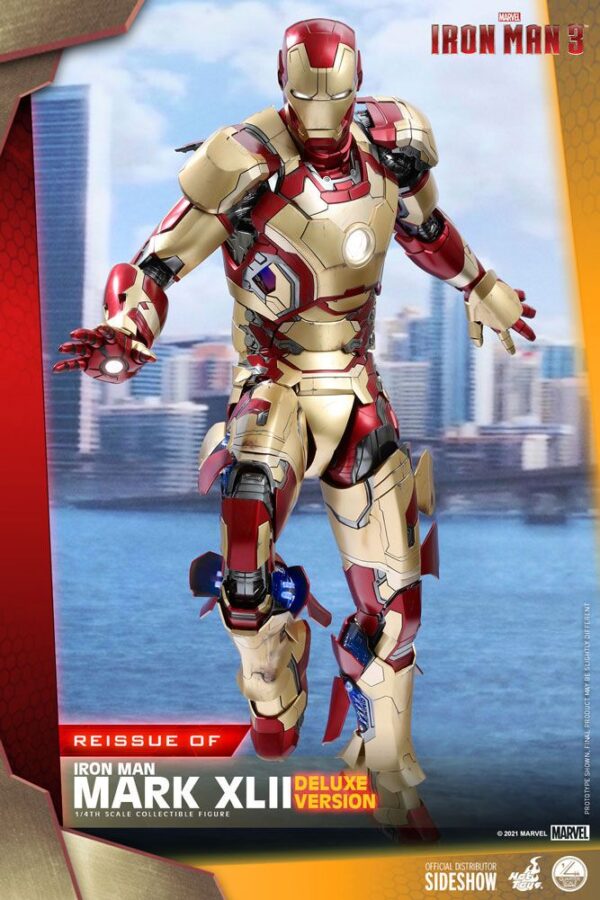 Figura Iron Man Mark XLII Deluxe