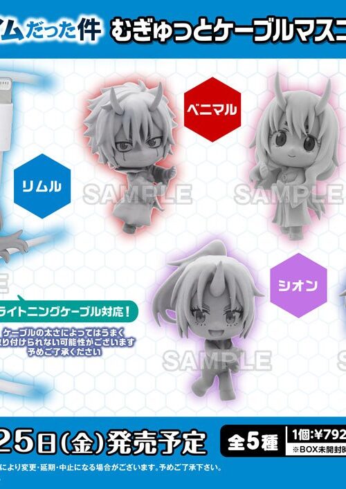 Protectores Tensei Shitara Cable Mascots