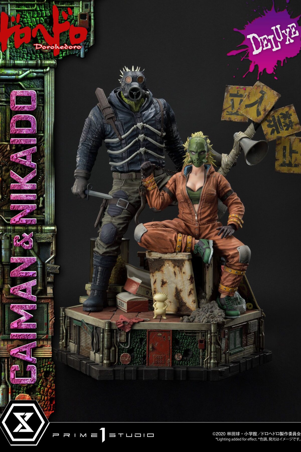 Descubre el apasionante mundo de Estatua Caiman y Nikaido Deluxe Version.