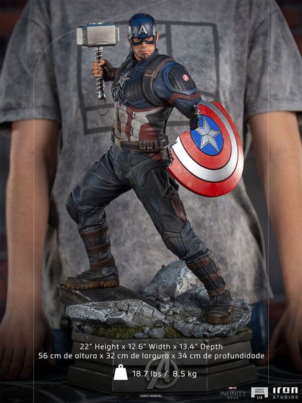 Estatua Legacy Replica Captain America