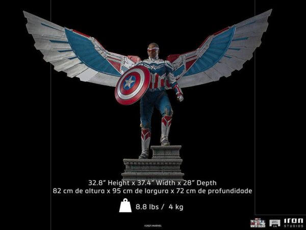 Estatua Legacy Replica Sam Wilson Complete