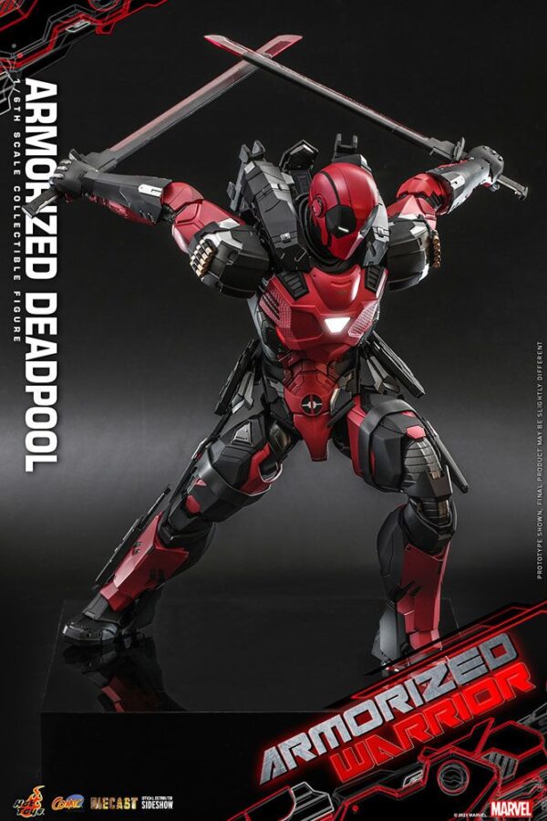 Figura Armorized Deadpool Marvel Comic