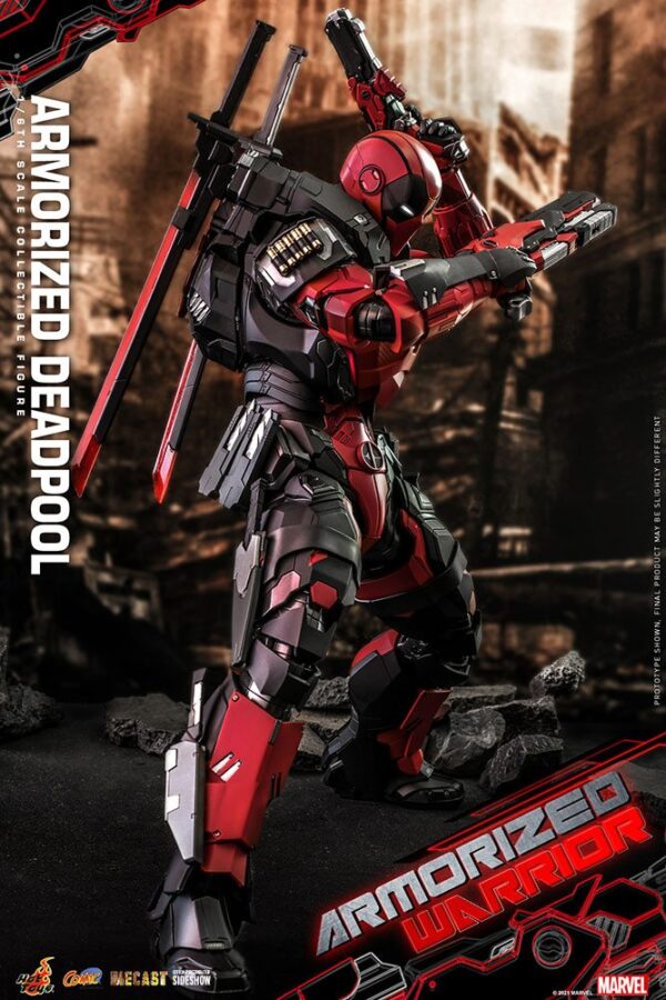 Figura Armorized Deadpool Marvel Comic