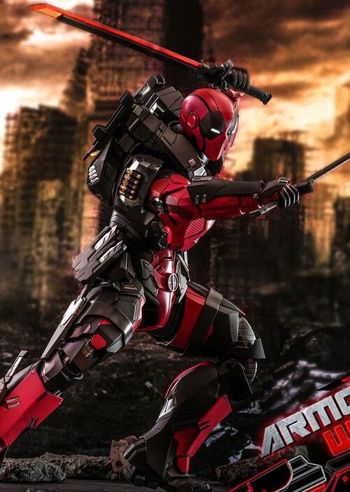 Figura Armorized Deadpool Marvel Comic