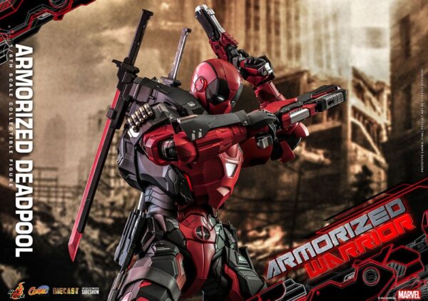 Figura Armorized Deadpool Marvel Comic