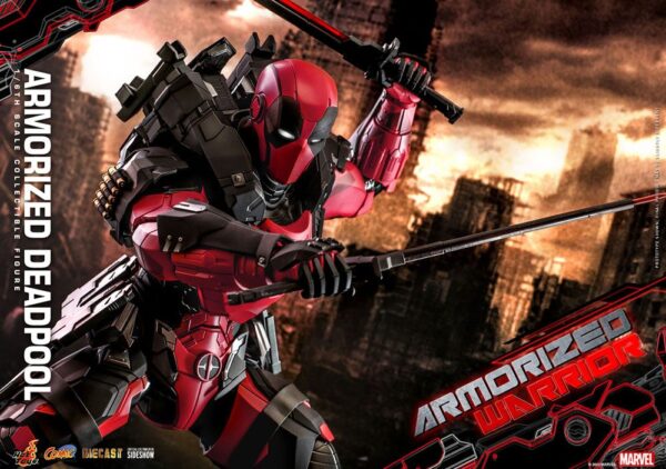 Figura Armorized Deadpool Marvel Comic