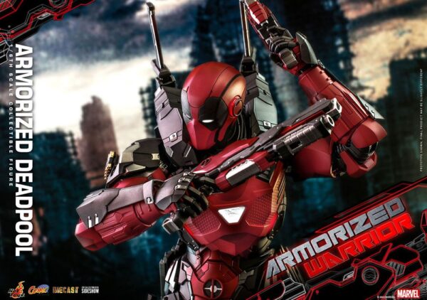 Figura Armorized Deadpool Marvel Comic