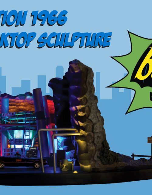 Descubre el apasionante mundo de Escultura Batcave Batman 1966.